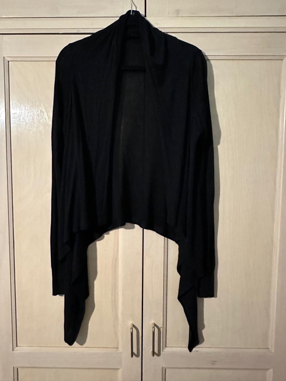 Mango Black Cardigan | L
